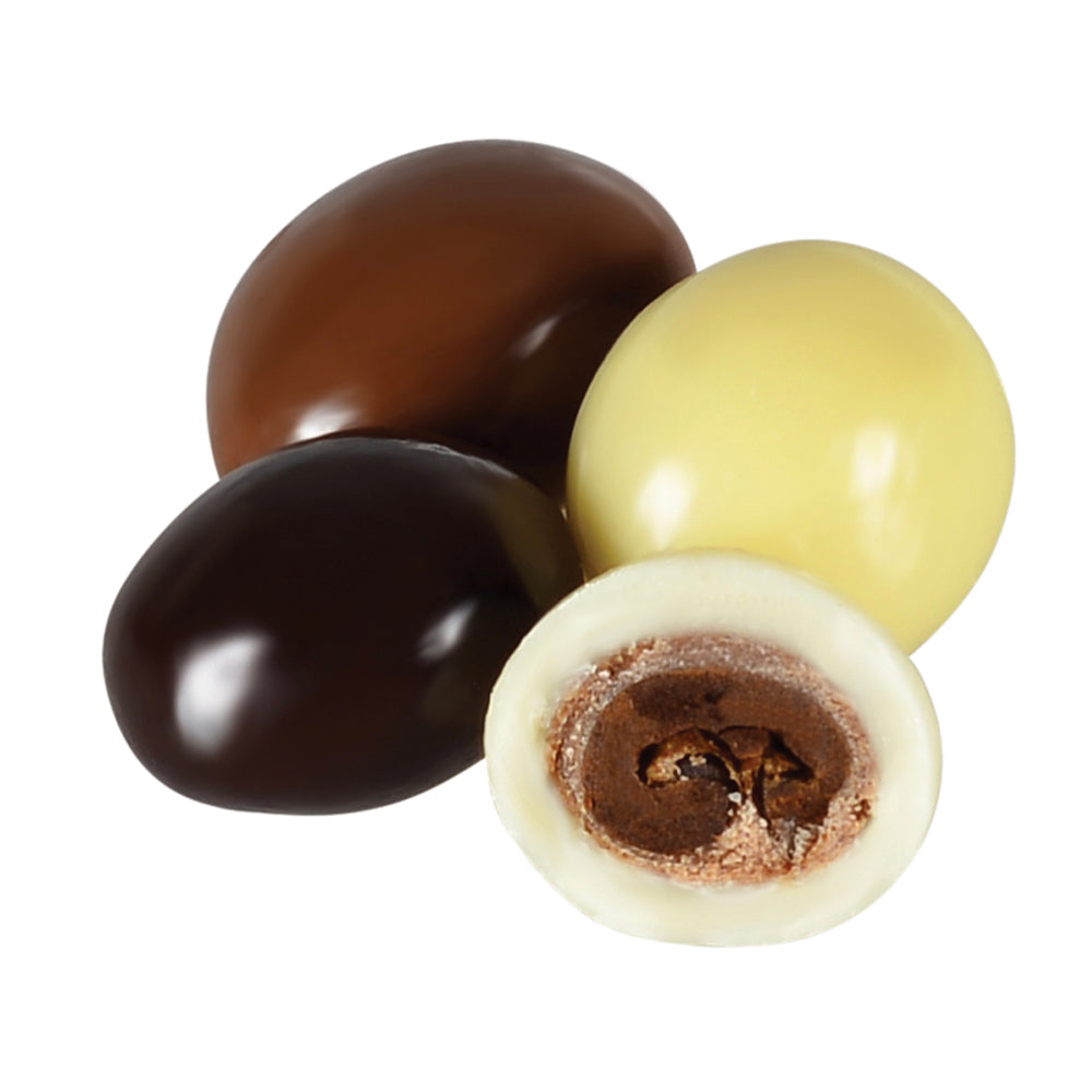 Mixed Chocolate Coated Coffee Beans Dragee 100g