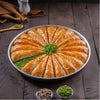 Pistachio Carrot Slice Baklava Tray 16pcs